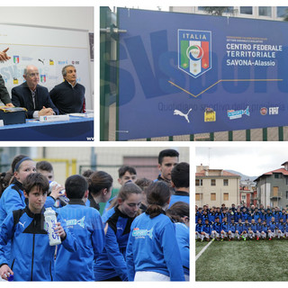 Calcio :il gran giorno è arrivato, inaugurato il Centro Federale Territoriale di Alassio (FOTOGALLERY) Calcio :il gran giorno è arrivato, inaugurato il Centro Federale Territoriale di Alassio (FOTOGALLERY)