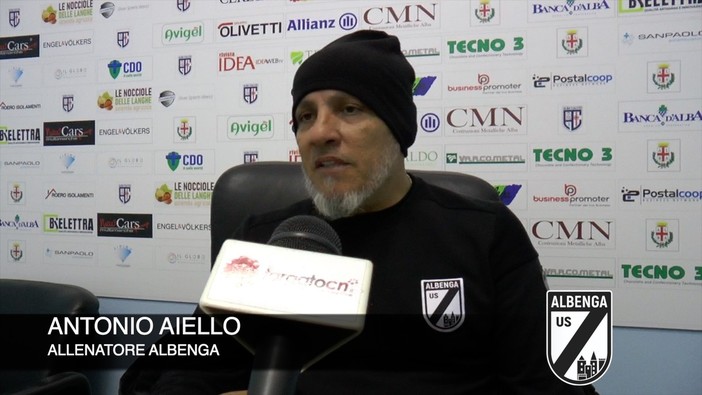 Calcio, Albenga. Aiello e gli ingauni ritrovano la vittoria ad Alba: "Salvezza acquisita, ora lavoriamo in prospettiva 2024/2025" (VIDEO) Calcio, Albenga. Aiello e gli ingauni ritrovano la vittoria ad Alba: "Salvezza acquisita, ora lavoriamo in prospettiva 2024/2025" (VIDEO)