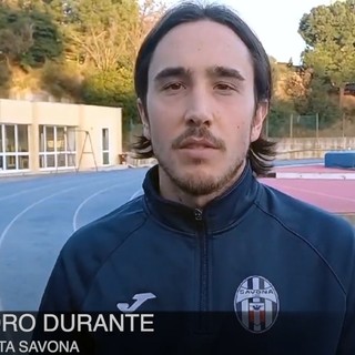 Calcio, Savona. Ottimo approccio per il neoacquisto Durante: "Questa maglia va oltre ogni categoria" Calcio, Savona. Ottimo approccio per il neoacquisto Durante: "Questa maglia va oltre ogni categoria"