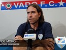 Calcio, Sanremese. Moro chiama più coraggio dopo la sconfitta di Vado: "Deve essere la nostra prerogativa durante tutto l'anno" (VIDEO)