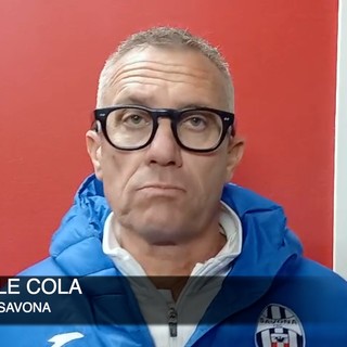 Calcio, Savona. Polveri bagnate contro il Ca de Rissi, Cola: &quot;Sono molto preoccupato, bisogna individuare il problema&quot; (VIDEO)