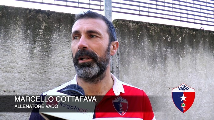 Calcio, Vado. Cottafava si tiene stretti i tre punti: "Vinto su un episodio, ma è un campionato equilibrato" (VIDEO)