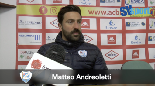 Calcio, Sanremese. Andreoletti può sorridere dopo il 4-1 di Bra: "Meno belli, ma più determinati. Bene così" (VIDEO) Calcio, Sanremese. Andreoletti può sorridere dopo il 4-1 di Bra: "Meno belli, ma più determinati. Bene così" (VIDEO)