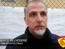 Calcio, Finale. Belvedere accusa la terna: "Direzione di gara imbarazzante"