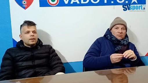Calcio, Vado. I direttori Tarabotto e Mancuso non vogliono mollare: "Gli infortuni hanno inciso, ma rimbocchiamoci le maniche" (VIDEO) Calcio, Vado. I direttori Tarabotto e Mancuso non vogliono mollare: "Gli infortuni hanno inciso, ma rimbocchiamoci le maniche" (VIDEO)