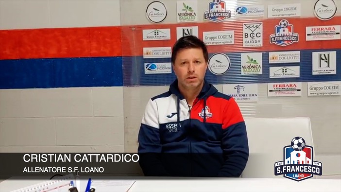 Calcio, S.F. Loano. La vittoria con il San Cipriano non sposta i piani di Cattardico: "Col Celle Varazze varrà tre punti come nelle altre partite" (VIDEO) Calcio, S.F. Loano. La vittoria con il San Cipriano non sposta i piani di Cattardico: "Col Celle Varazze varrà tre punti come nelle altre partite" (VIDEO)