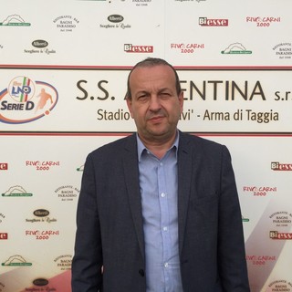 Calcio, Alassio FC. I programmi di Stefano Ragazzoni. "Linea verde e campionato tranquillo. E non è detto che la mia amica Patrizia Testa non possa darci una mano..."