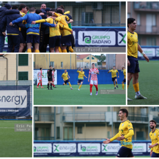Calcio, Eccellenza. Di forza e carattere il Pietra Ligure risponde colpo su colpo alla Carcarese e si porta a -1 dal Millesimo