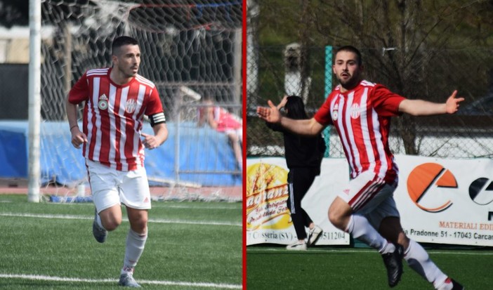 Calciomercato, Carcarese. La vecchia guardia non abbandona il Corrent, ufficiali i rinnovi di Spozio e Bonifacino