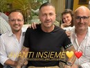 FOTONOTIZIA. Carparelli e la San Filippo Neri Yepp annunciano il rinnovo con una torta speciale
