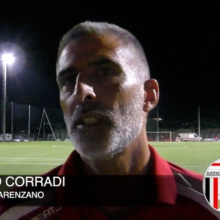 Calcio, Arenzano. Il bicchiere è mezzo pieno per Corradi: "Non saranno squadre come la Cairese a contenderci la salvezza" (VIDEO)