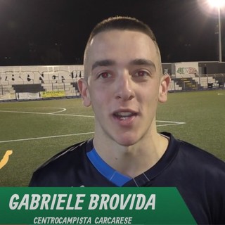 Gabriele Brovida, attaccante della Carcarese