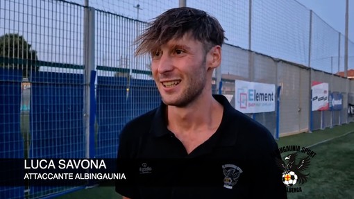 Calcio, Albingaunia. Un gol speciale per Luca Savona: "Settimane difficili, ma tutto l'ambiente mi è stato vicino" (VIDEO)