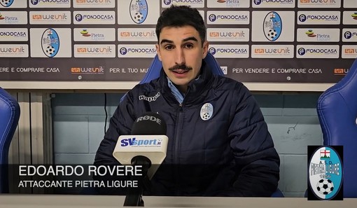 Calcio, Pietra Ligure. Capitan Rovere riprende il Celle Varazze: "Secondo tempo dominato, peccato aver perso punti per strada" (VIDEO)