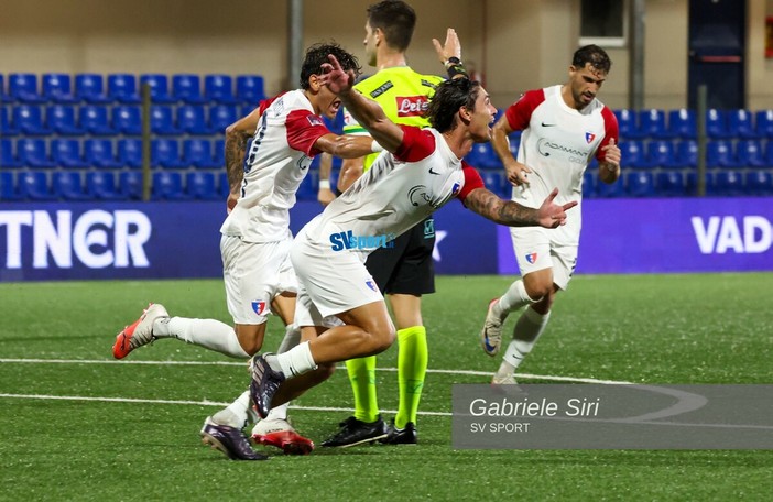 Calcio | Vado. Gol da centravanti per Mirko Lazzarini: "Noi braccetti possiamo spingere, ora dritti per la nostra strada" Calcio | Vado. Gol da centravanti per Mirko Lazzarini: "Noi braccetti possiamo spingere, ora dritti per la nostra strada"