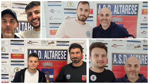 Calciomercato. Conferma per quattro in casa Altarese, restano in giallorosso Shahini, Puglia, Gallo e Saino