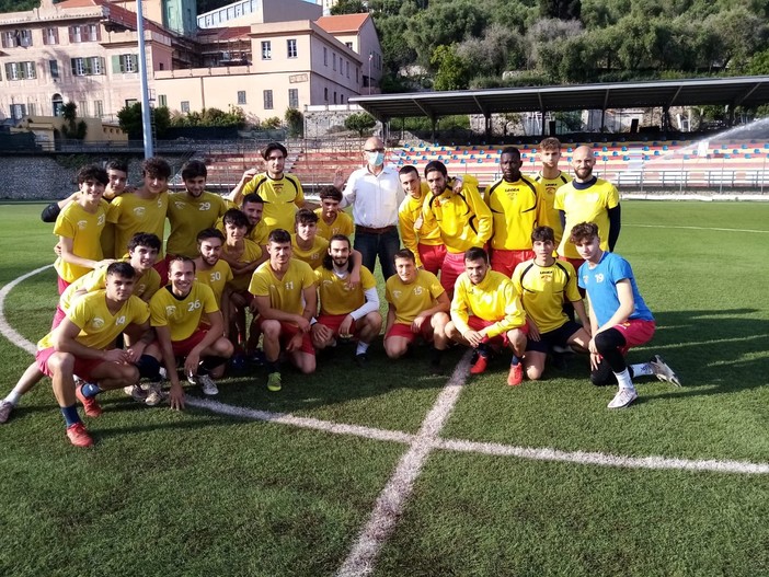 Calcio, Finale. Per il match decisivo con la Sestrese arriva anche il supporto speciale da parte del sindaco Frascherelli