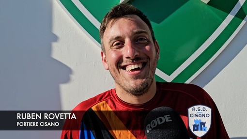 Calcio, Cisano. Ruben Rovetta appende i guanti al chiodo: "Un viaggio bellissimo. Fantastico chiudere la carriera a Borzoli" (VIDEO)