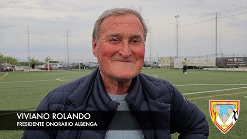 Calcio, Albenga. Promessa mantenuta per Viviano Rolando: &quot;Promozione speciale da ingauno. Non ero mai stato primo per un intero campionato&quot; (VIDEO)