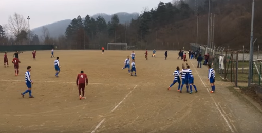 Calcio, Plodio, Mister Brignone accusa: "Battuti solo da un arbitraggio chirurgico"