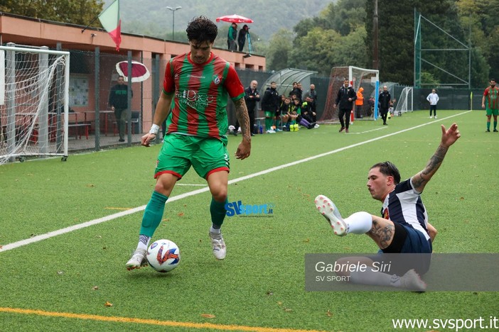 un'immagine della gara di andata un'immagine della gara di andata