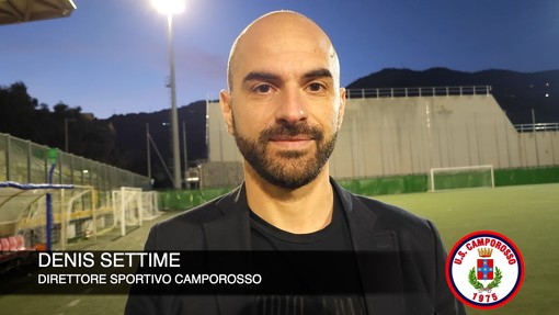 Calcio, Camporosso. Il ds Settime marca il punto di Alassio: "Baia forte, gara equilibrata" (VIDEO)