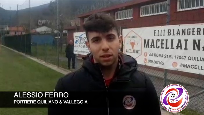 Calcio, Quiliano &amp; Valleggia. Ci sono anche le mani di Ferro nel pareggio con il Multedo: "Felice di aver dato il mio contributo, questo gruppo è la nostra forza" (VIDEO)