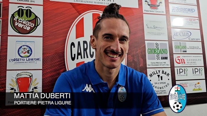 Calcio, Pietra Ligure. Porta imbattuta per Duberti a Carcare: "Ci sono aspetti su cui lavorare in settimana, ma non fasciamoci la testa" (VIDEO)