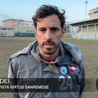 Calcio, Virtus Sanremese. Taddei tiene alta la guardia dopo la vittoria di Dego: "Campionato tosto, si vince con la testa" (VIDEO)