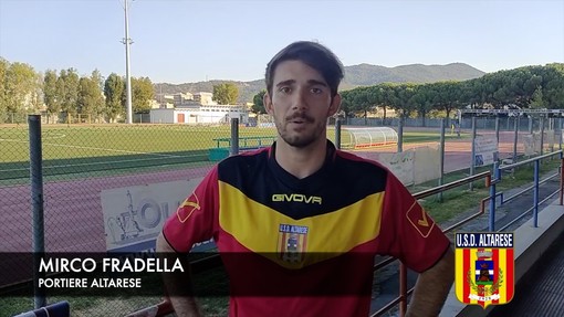 Calcio, Altarese. Fradella inquadra la stagione dopo gli impegni di Coppa: "Segnali di crescita. Non ci ho pensato un attimo ad accettare l'offerta di Provato" (VIDEO) Calcio, Altarese. Fradella inquadra la stagione dopo gli impegni di Coppa: "Segnali di crescita. Non ci ho pensato un attimo ad accettare l'offerta di Provato" (VIDEO)