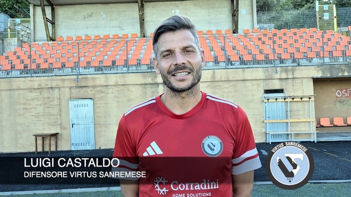 Calcio | Virtus Sanremese pigliatutto, Castaldo: "La dedica va a mio papà e ad ogni componente di questa grande società" (VIDEO)