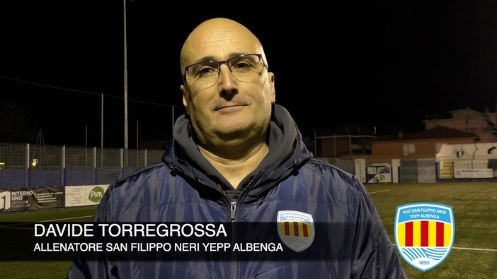 Davide Torregrossa, allenatore del San Filippo Neri Yepp Albenga Davide Torregrossa, allenatore del San Filippo Neri Yepp Albenga