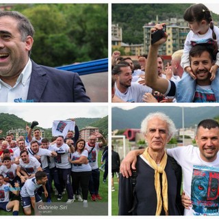 Calcio, Celle Varazze. La partita e la festa, tutte le emozioni della promozione in Serie D (FOTOGALLERY)
