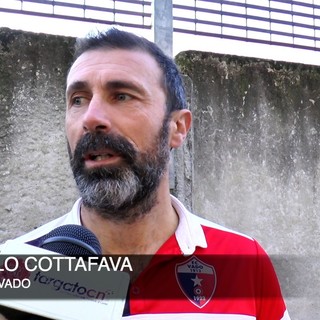 Calcio, Vado. Cottafava si tiene stretti i tre punti: "Vinto su un episodio, ma è un campionato equilibrato" (VIDEO)