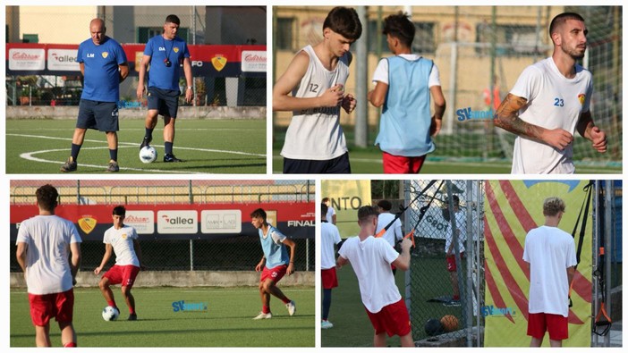 Calcio. E' iniziata anche la preparazione del Finale, gli scatti dal Felice Borel (GALLERY)