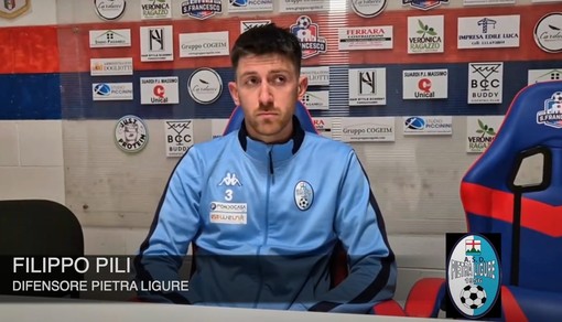 Calcio, Pietra Ligure. Pili rilancia dopo il derby perso: "Atteggiamento impeccabile, puniti da due episodi" (VIDEO) Calcio, Pietra Ligure. Pili rilancia dopo il derby perso: "Atteggiamento impeccabile, puniti da due episodi" (VIDEO)
