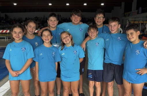 Doria Nuoto Loano. Gli Esordienti non sbagliano l'esordio, il cronometro sorride alla prima prova del Campionato Regionale Doria Nuoto Loano. Gli Esordienti non sbagliano l'esordio, il cronometro sorride alla prima prova del Campionato Regionale