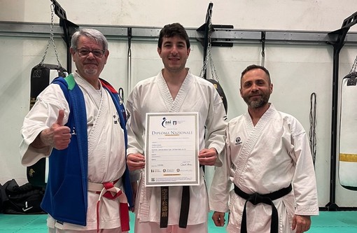 Full Metal Albenga | Obiettivo raggiunto per Daniel Vignola, è arrivato il 4° Dan