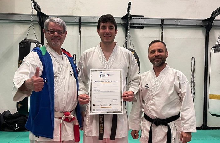 Full Metal Albenga | Obiettivo raggiunto per Daniel Vignola, è arrivato il 4° Dan
