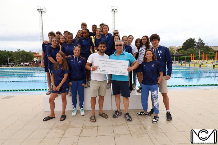 Doria Nuoto Loano. Tris d'oro al Meeting Internazionale con Zangrandi, Cominato e Tonon Doria Nuoto Loano. Tris d'oro al Meeting Internazionale con Zangrandi, Cominato e Tonon