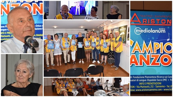 I campioni dello sport si sfidano per beneficenza sul palco del Teatro Ariston di Sanremo (Foto e Video)