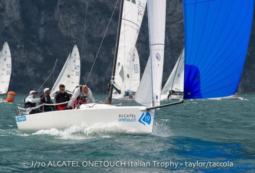 Vela: Franco Solerio vince l'Eurocup e si laurea campione italiano J/70 a Riva del Garda Vela: Franco Solerio vince l'Eurocup e si laurea campione italiano J/70 a Riva del Garda