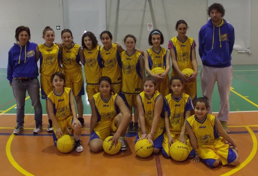 Basket femminile, l’Alassio vince con Lavagna Under 17 e con le Esordienti