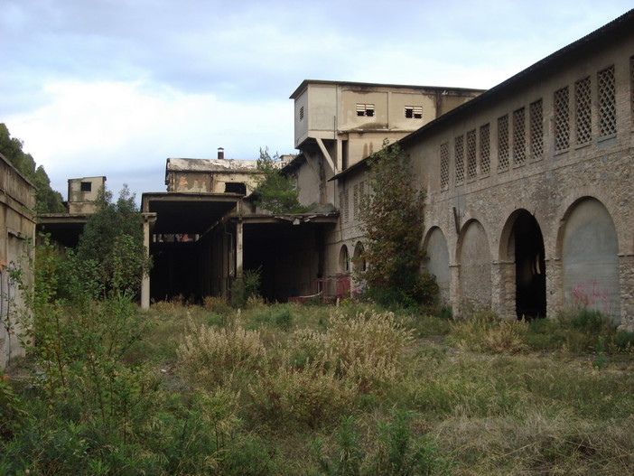 Imperia, sopralluogo di Ruggieri all'ex Italcementi: "Area bella ma troppo stretta per lo stadio" Imperia, sopralluogo di Ruggieri all'ex Italcementi: "Area bella ma troppo stretta per lo stadio"