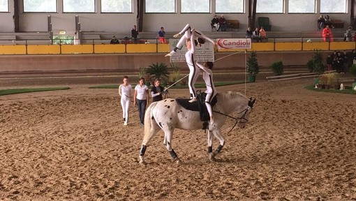 Equitazione, le campionesse italiane di volteggio arrivano da Finale Ligure
