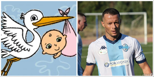 Calcio, Pietra Ligure. Fiocco rosa in casa Sogno: è nata la piccola Sofia Calcio, Pietra Ligure. Fiocco rosa in casa Sogno: è nata la piccola Sofia