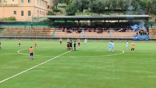 Calcio, Promozione. All'Albissole basta Polito con un pasticcio del Finale: al "Borel" è 0-1