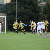 Calcio, Promozione. Castagna e Mehmetaj esaltano la Baia Alassio Auxilium, al Finale non basta Tona: i gol (VIDEO)