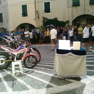 Crollo ponte: a Toirano l'addio a Giorgio Donaggio: "Campione di sicurezza beffato dal destino"