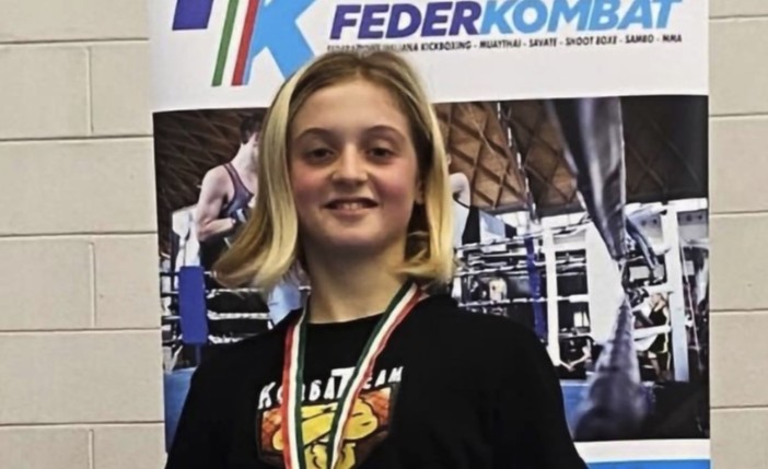 Kombat Team Alassio: Giulia Pivieri sul tetto della Liguria, è campionessa Young Kadets